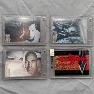Star Trek Trading Card Lot Prism 25th Anniversary H1 H3 H4 SP2 Skybox Klingon